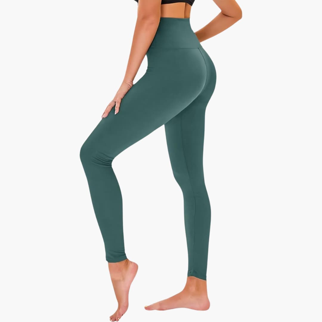 Leggings pour femmes avec motif léopard et taille haute