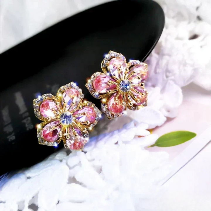 Sunniva – Boucles d'oreilles Fleur Magique