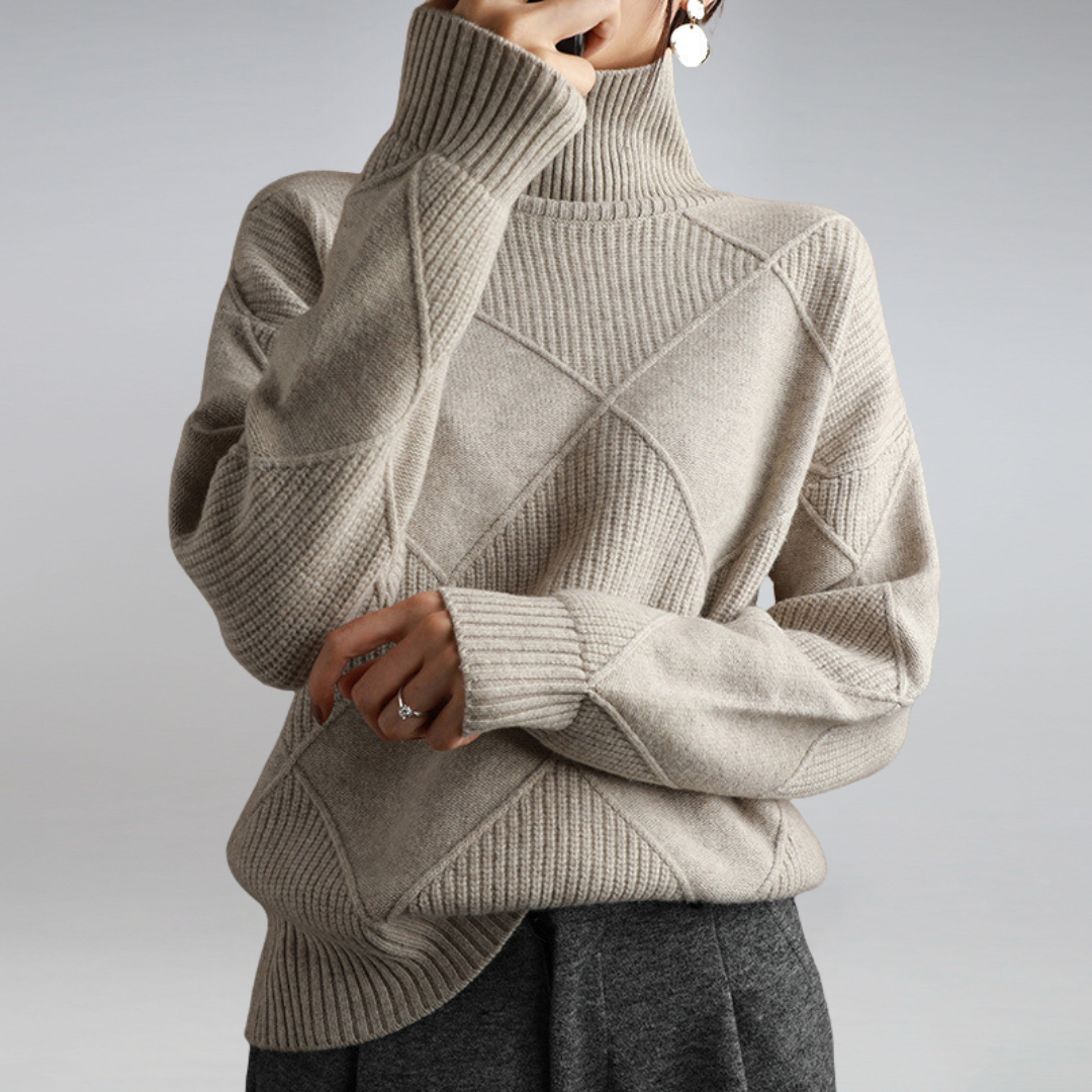 Camille - Pull à col roulé pour femmes