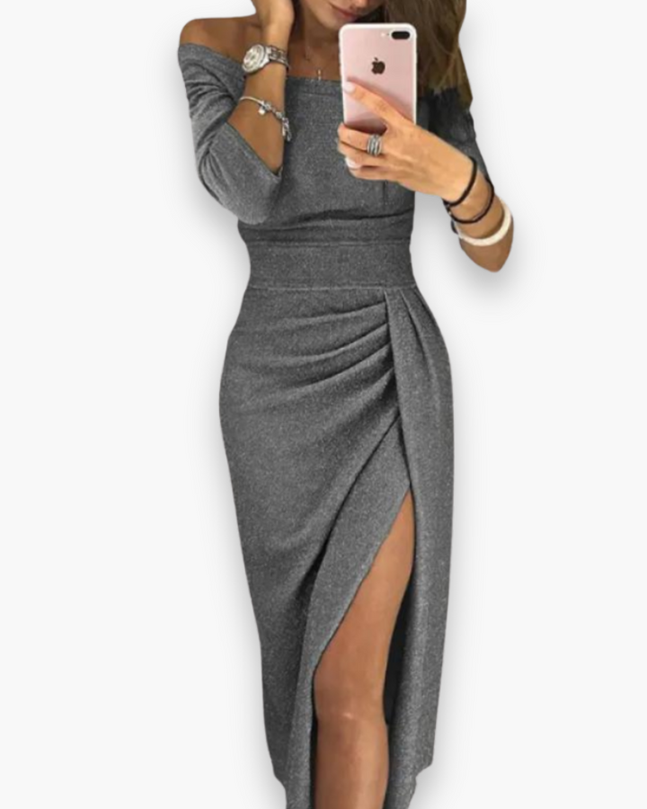 Robe Pailletée Élégante pour Femmes | Robe de Soirée Maxi
