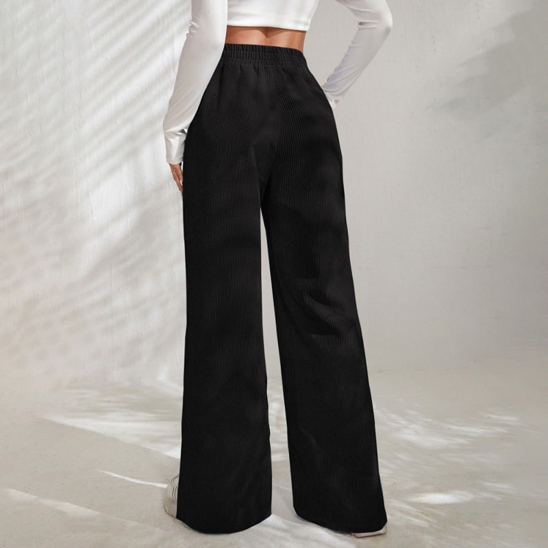 Aeri - Superbe pantalon en tissu évasé