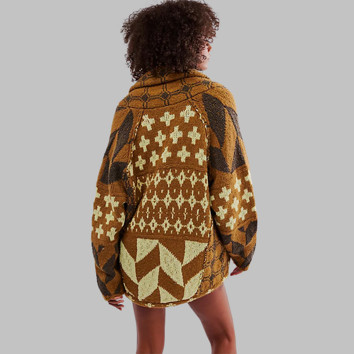 Laura | Cardigan féminin intemporel en matériaux doux