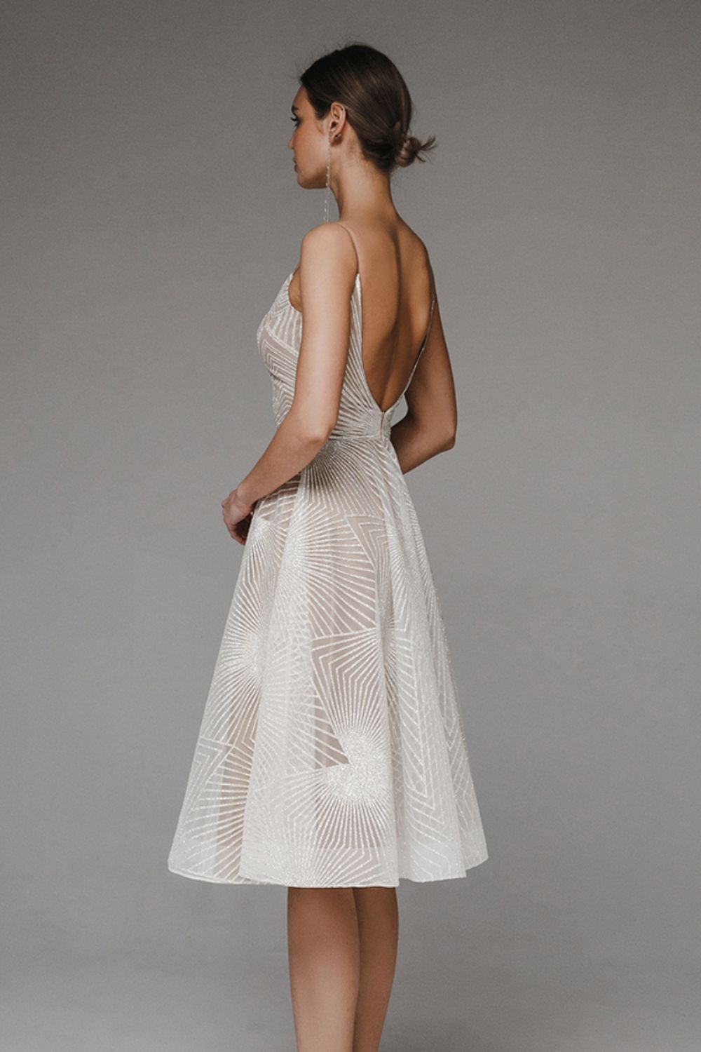 Thalassa - Robe de soirée élégante en maxi longueur avec paillettes