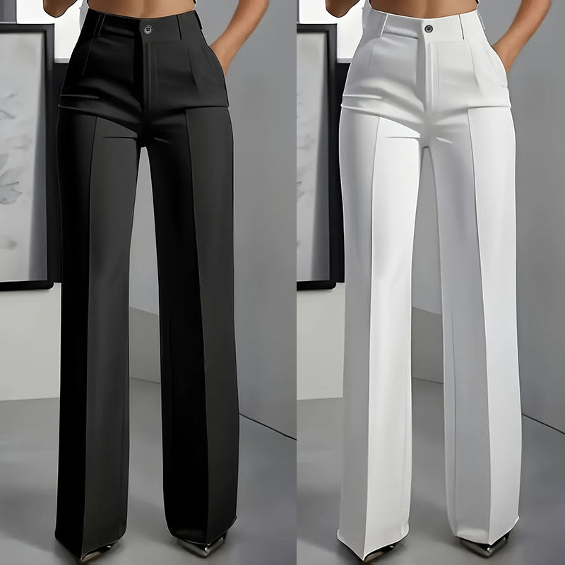Bibi | Pantalon de costume femme taille haute