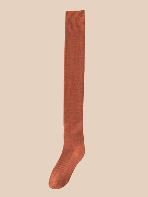 Chaussettes chaudes en velours