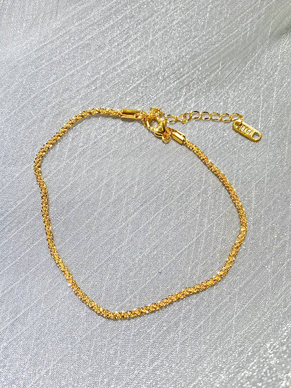 Bracelets de cheville brillants
