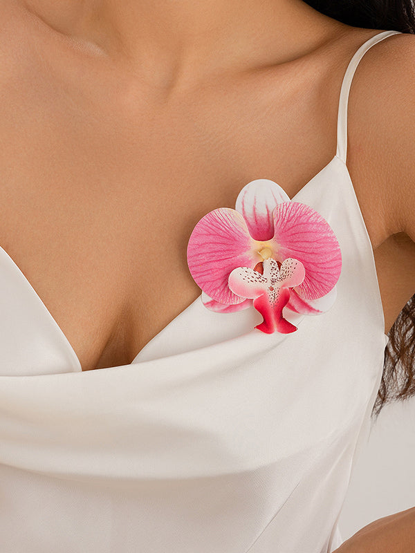 Broche en forme de fleur