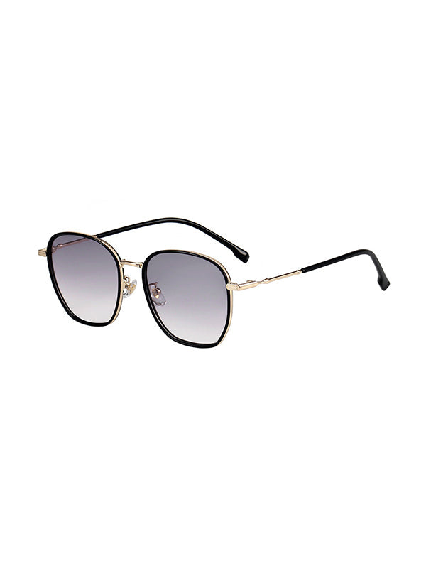Lunettes de soleil géométriques anti-UV