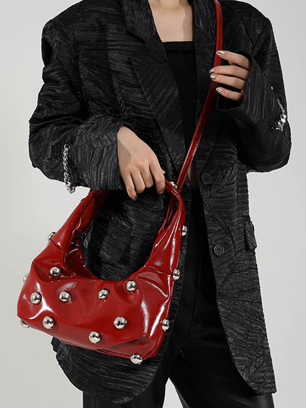 Sacs à main à rivets géométriques Sacs à bandoulière