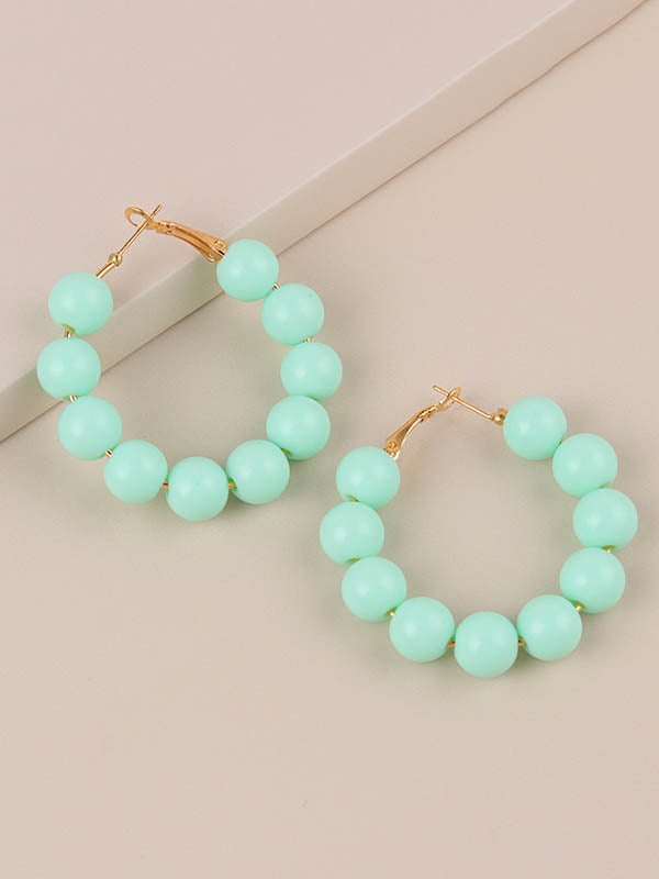 Boucles d'oreilles géométriques