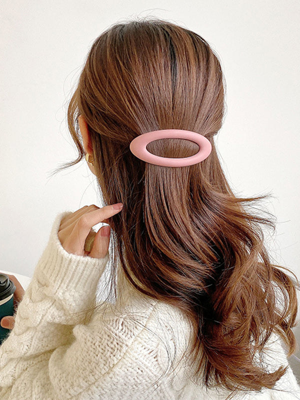 Pinces à cheveux géométriques ajourées