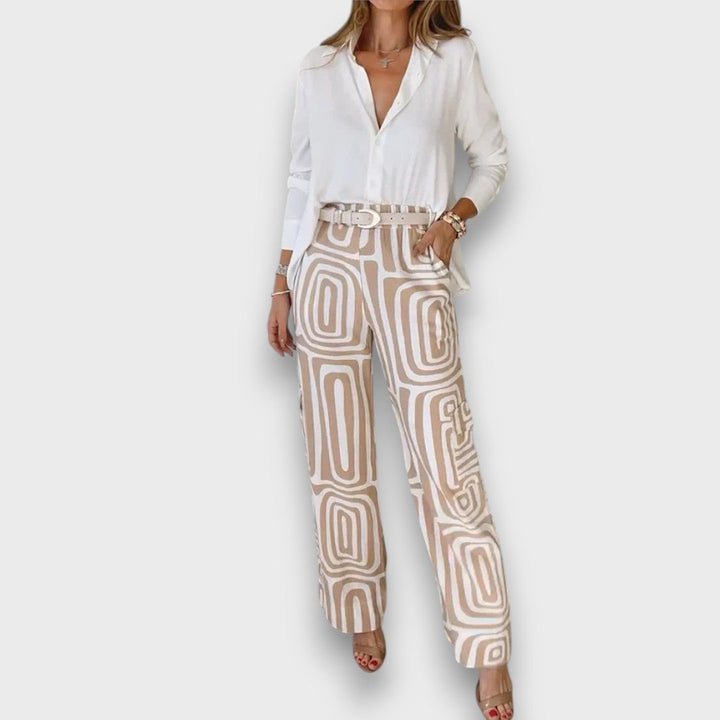 Vianne – Ensemble d'été avec chemise ample