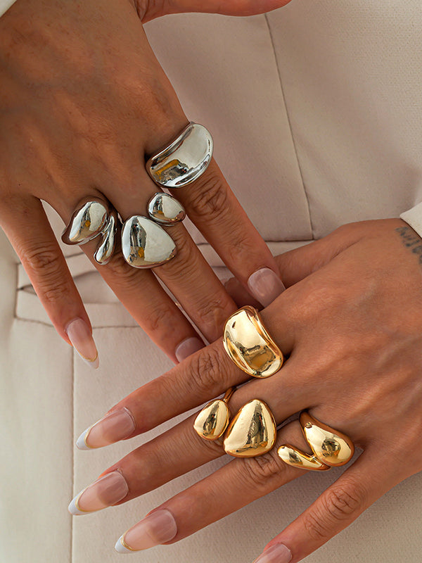 Bague géométrique