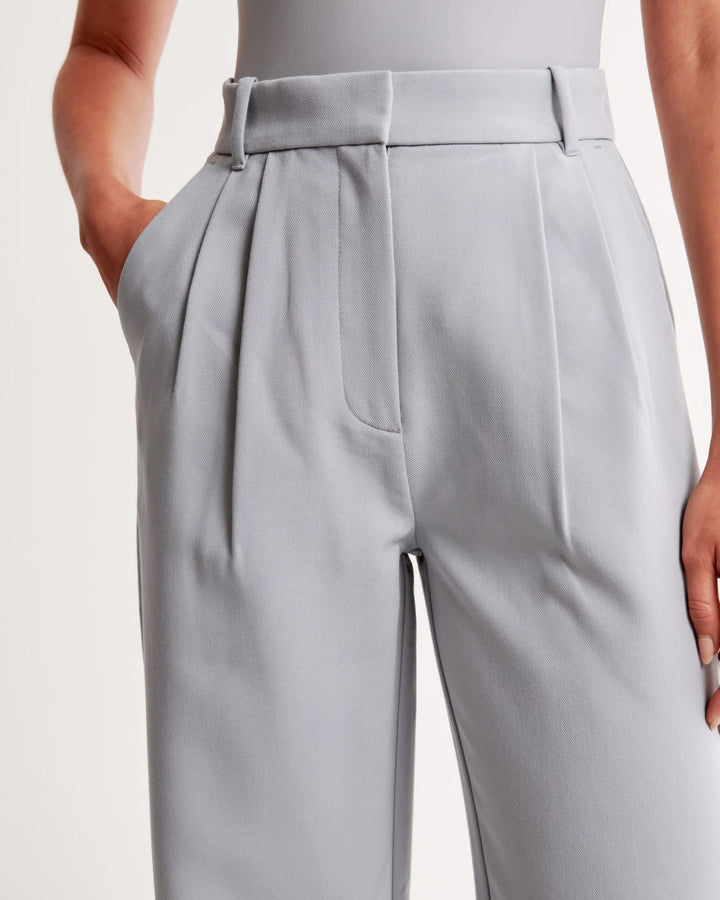 Pantalon Long à Taille Haute pour Femmes