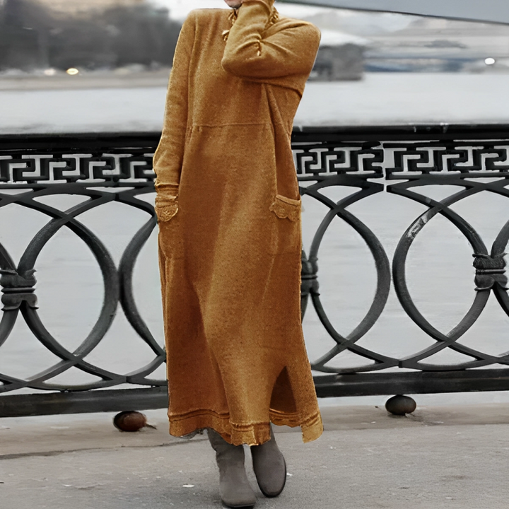 Amara - Robe longue en tricot pour femmes