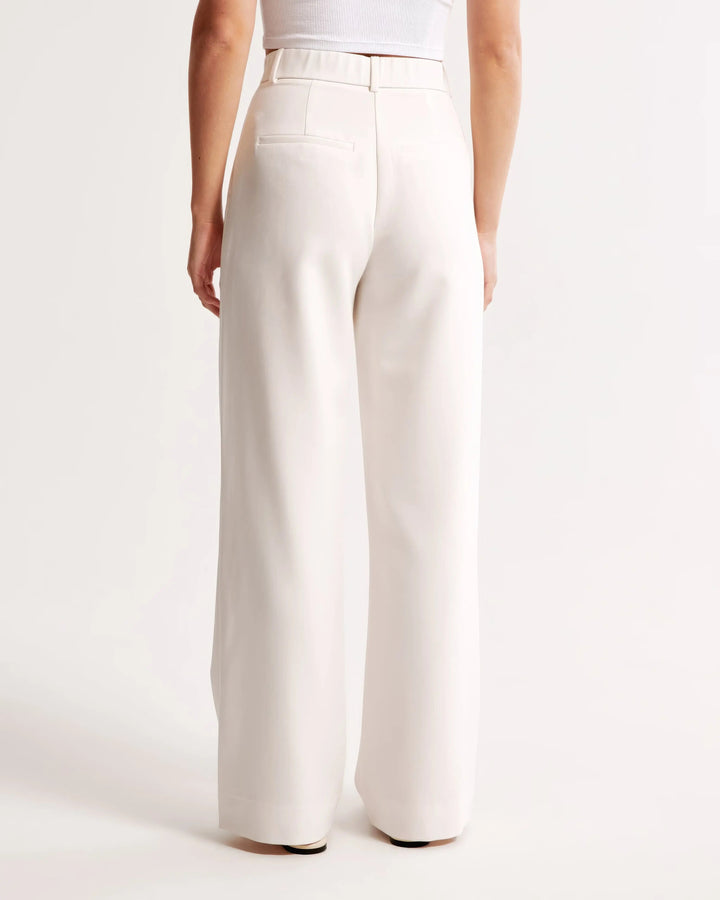 Pantalon Long à Taille Haute pour Femmes