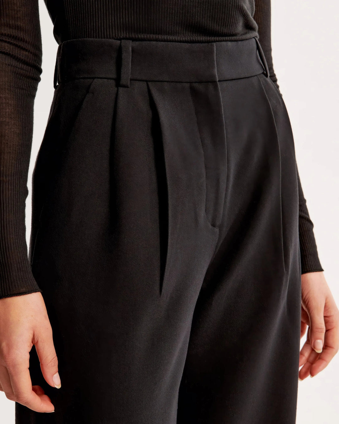 Pantalon Long à Taille Haute pour Femmes