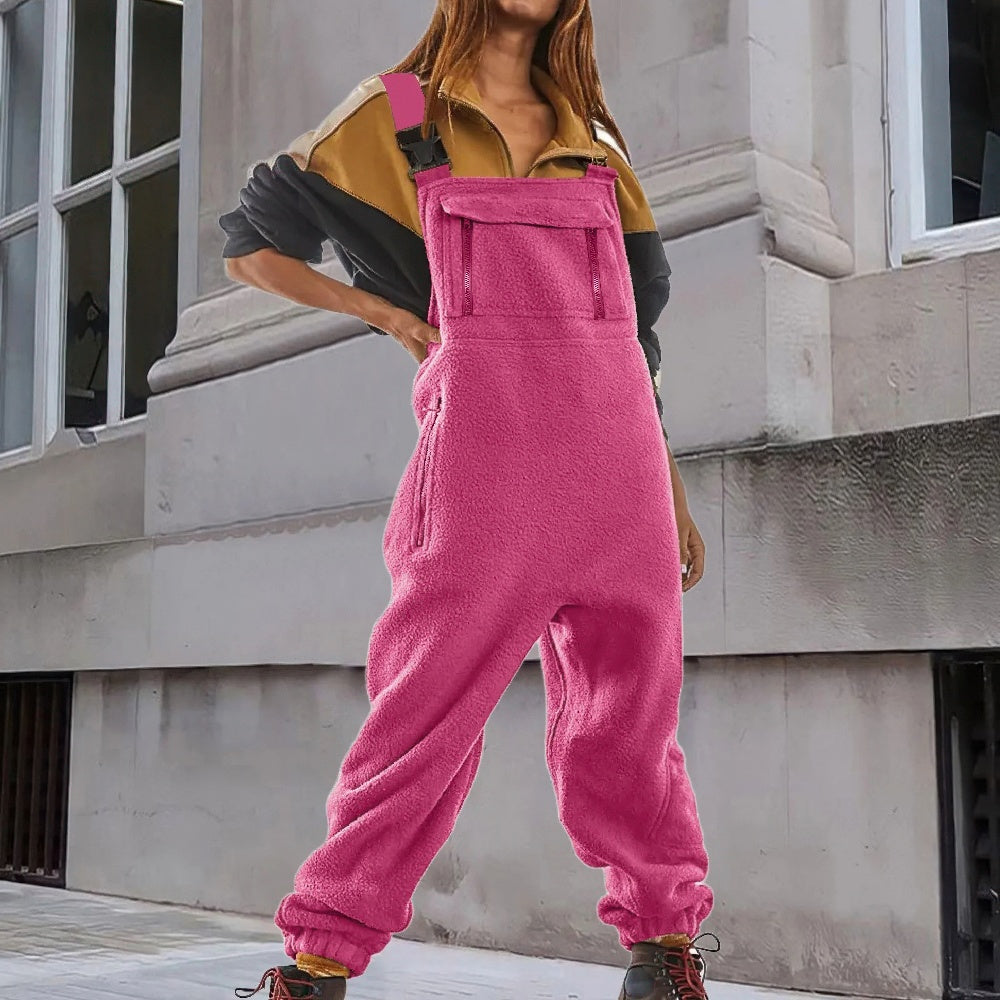 Olivie - Combinaison en Fleece Corde Réglable