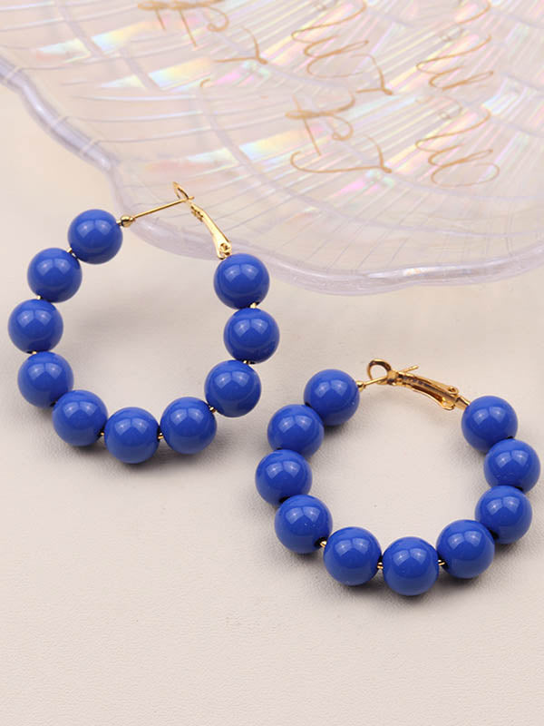 Boucles d'oreilles géométriques