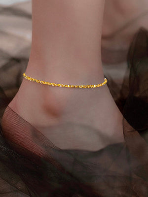 Bracelets de cheville brillants