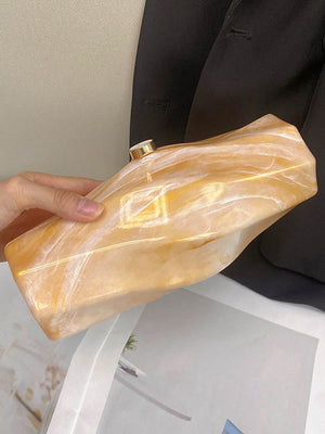 Sac à main géométrique à chaîne