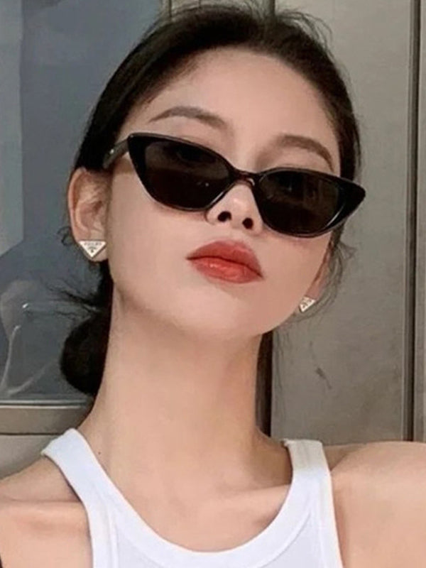 Lunettes de soleil géométriques anti-UV