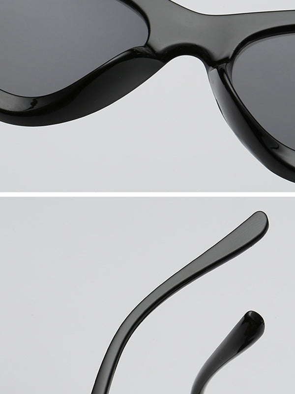 Accessoires de lunettes de soleil de protection solaire Cateye