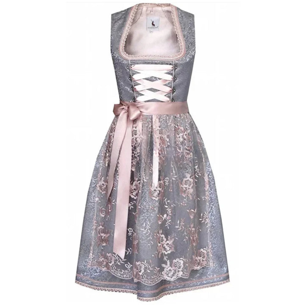 Robe Dirndl Mini Élégante pour Femmes | Traditionnelle Festive