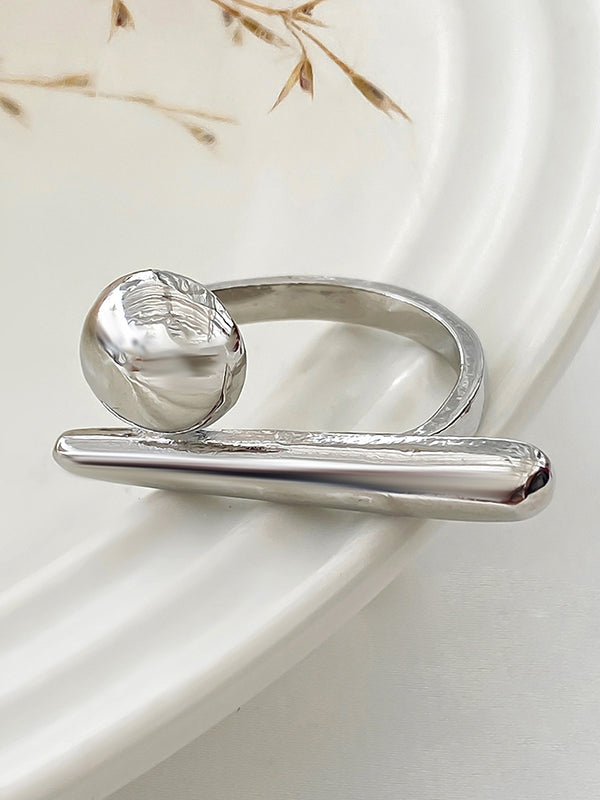 Bague géométrique