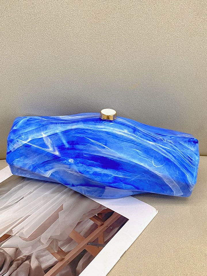 Sac à main géométrique à chaîne
