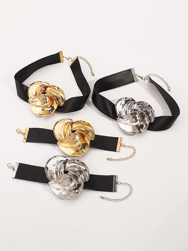 Collier en forme de fleur