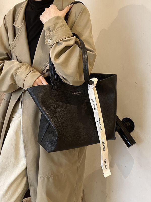 Sac fourre-tout Normcore de couleur unie