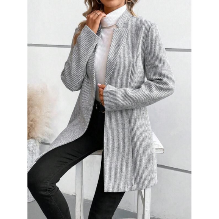 Blazer d'hiver long pour femmes