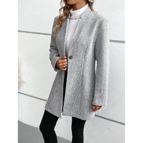 Blazer d'hiver long pour femmes
