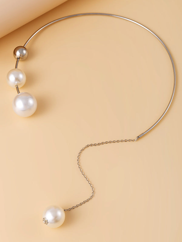 Collier élégant géométrique
