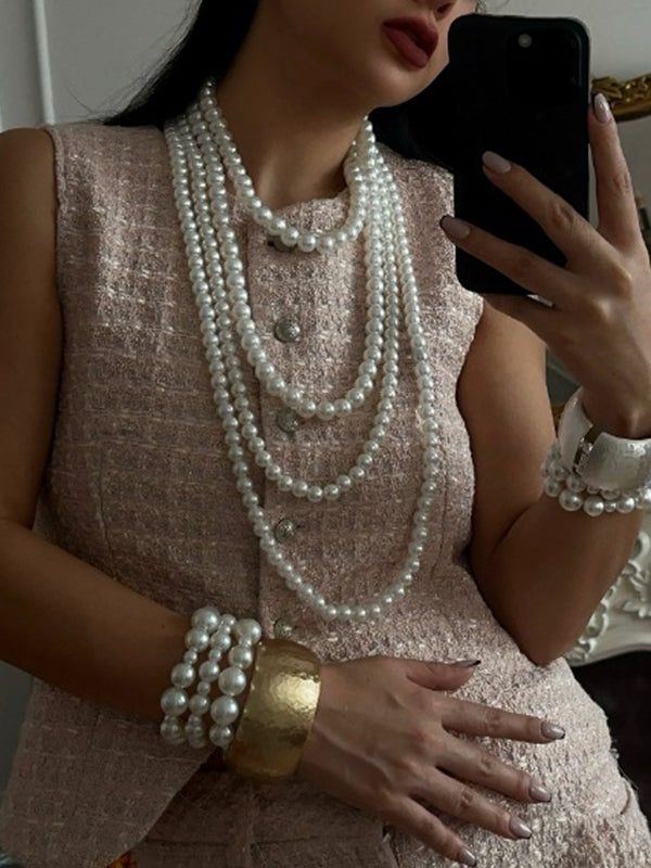 Collier perlé