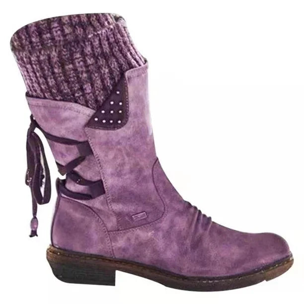 Bottines d'hiver pour femmes | Lacets