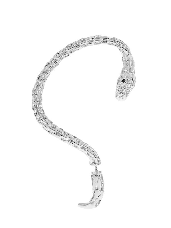 Boucles d'oreilles contour d'oreille en forme de serpent