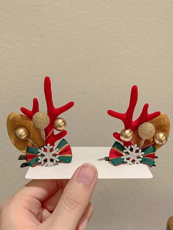 Couvre-chef d'élan fait à la main de Noël 10 couleurs