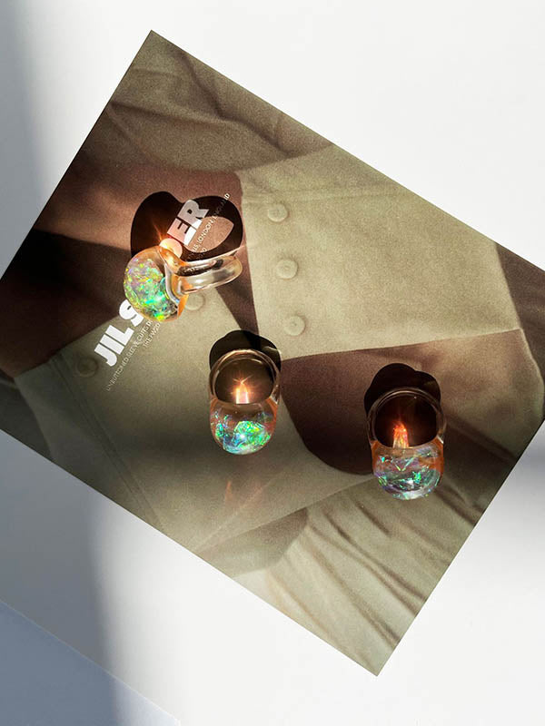 Bague géométrique