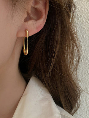 Boucles d'oreilles géométriques