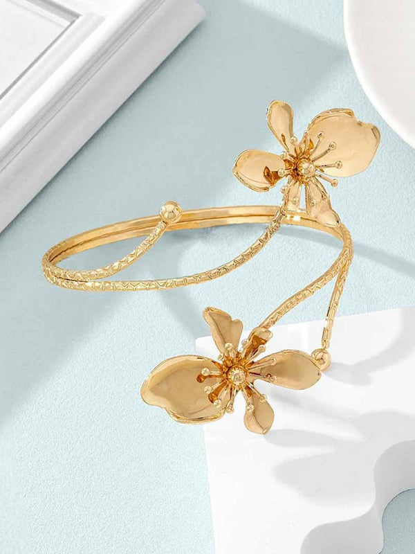 Bracelet réglable en forme de fleur