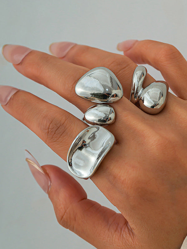 Bague géométrique