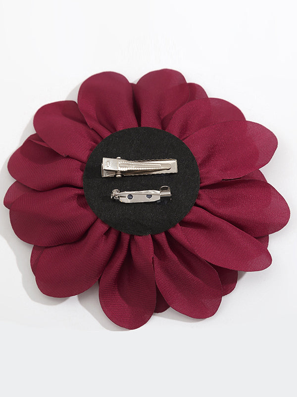 Broche à fleurs en 3D