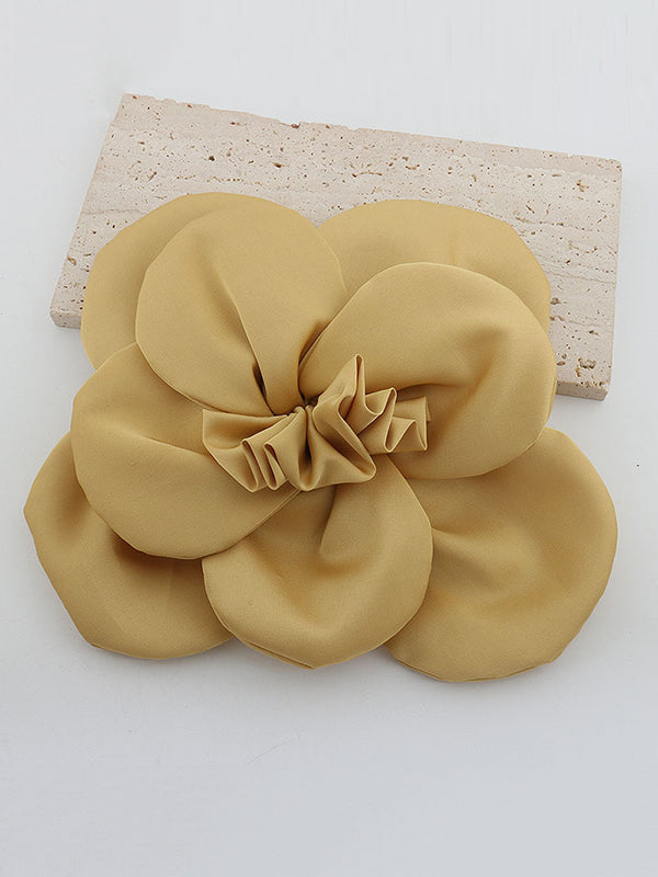 Broche à fleurs en 3D