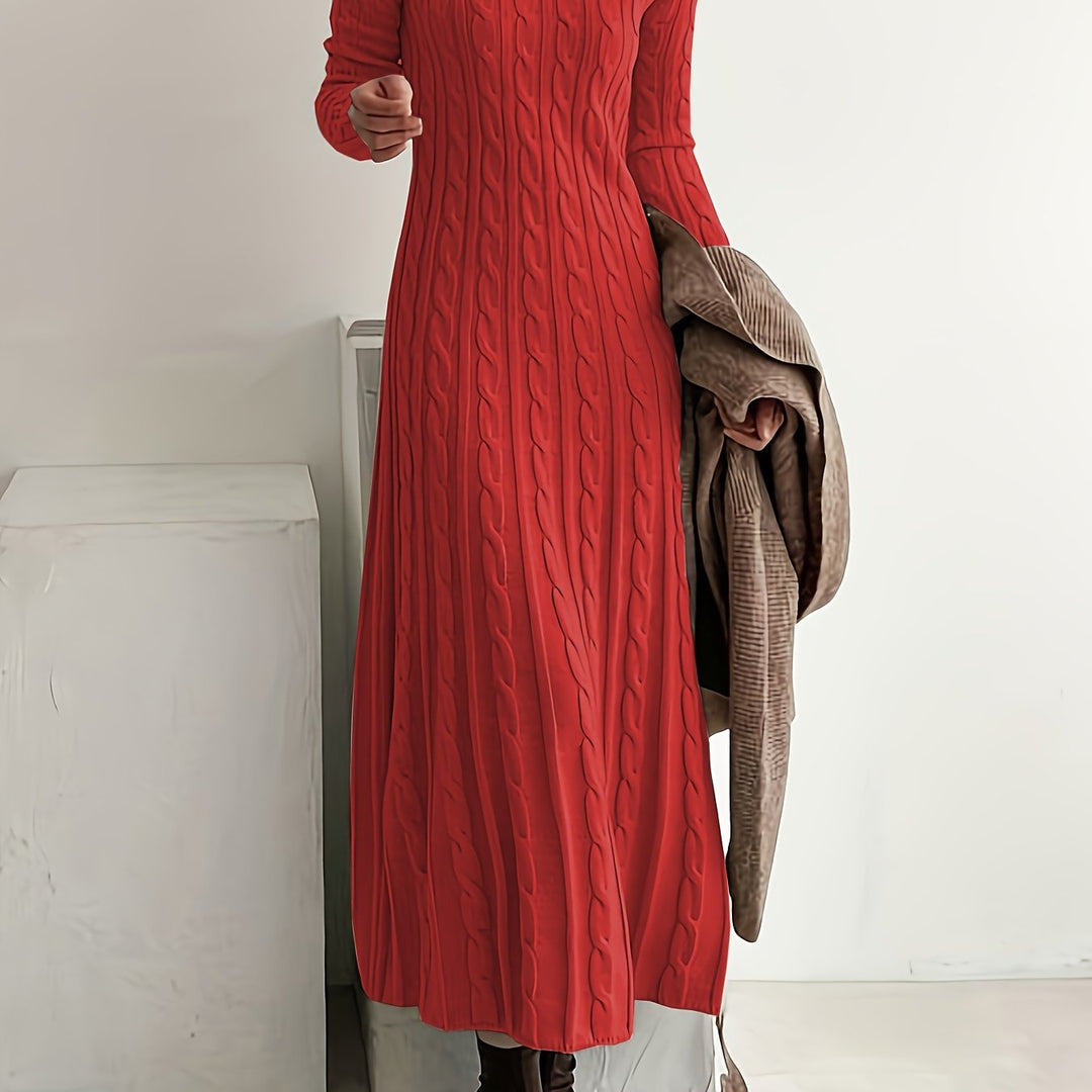 Isabella | Robe maxi élégante pour femmes en tricot