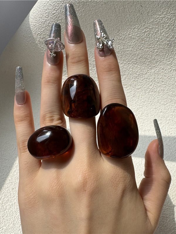 Bague géométrique