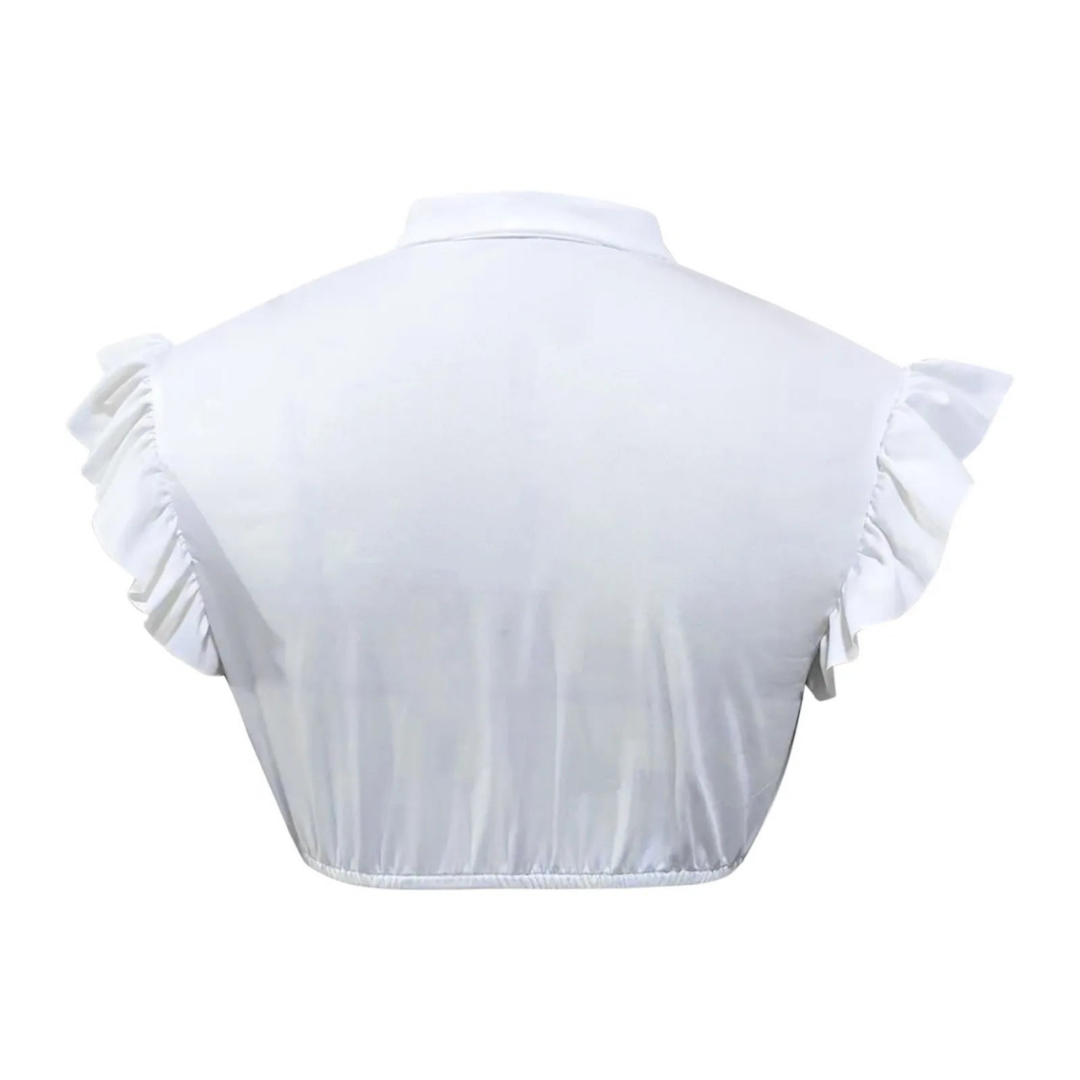 Chemisier Dirndl Blanc Traditionnel pour Femmes