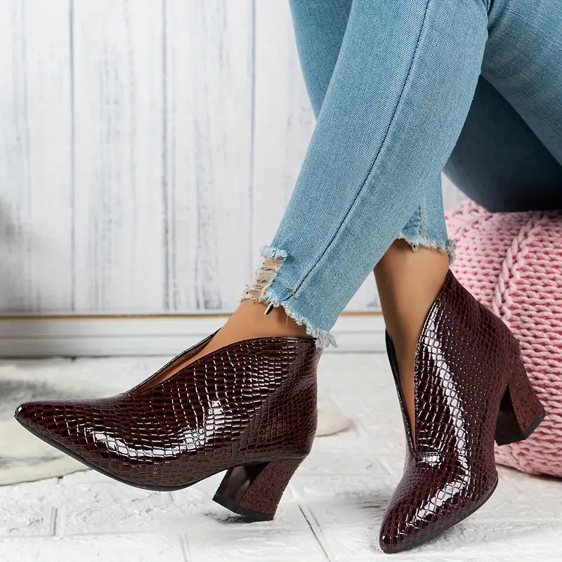CityBelle Bottines Femme – Bottines Élégantes pour le Quotidien