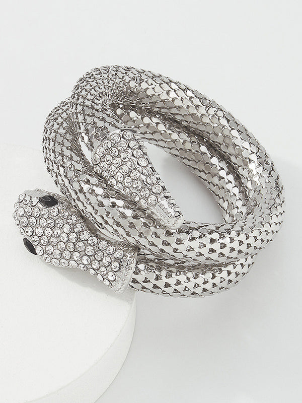 Bracelet en forme de serpent